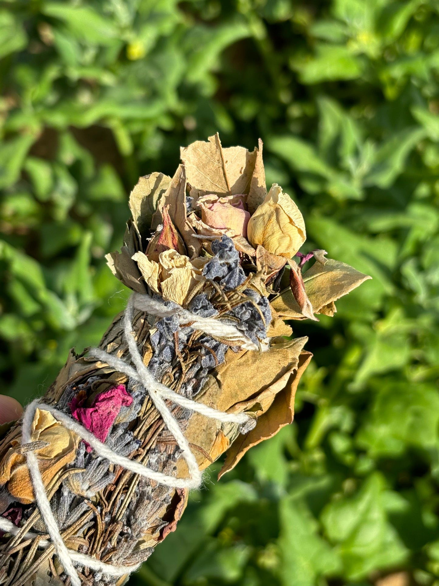 Tocha de Rosa, Lavanda e Alecrim