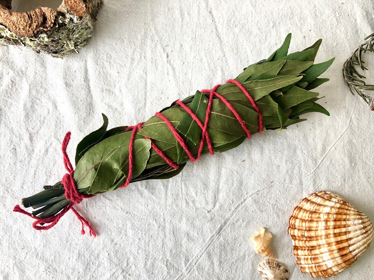 Bay Leaf Smudge Stick / Incense / Sage - alternative / Cleaning wand