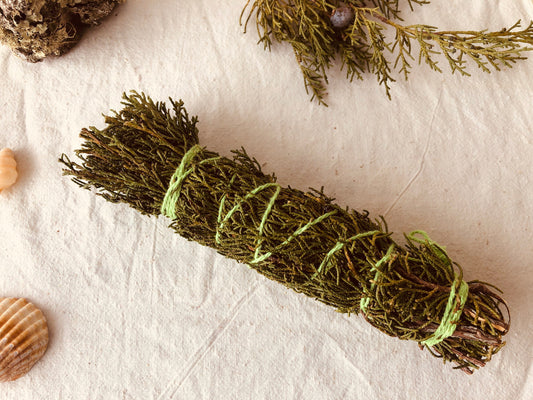 Cypress Smudge Stick | Incense | Sage - alternative